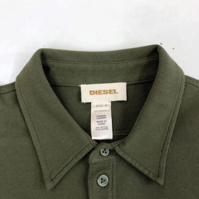 新品 DIESEL ワンポイント ポロシャツ(M) 2