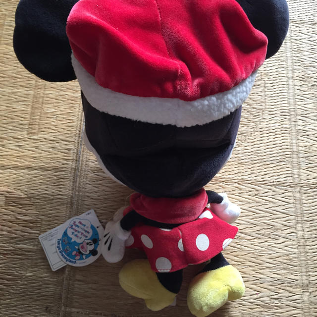 Disney(ディズニー)のミニーちゃんサンタ エンタメ/ホビーのおもちゃ/ぬいぐるみ(ぬいぐるみ)の商品写真
