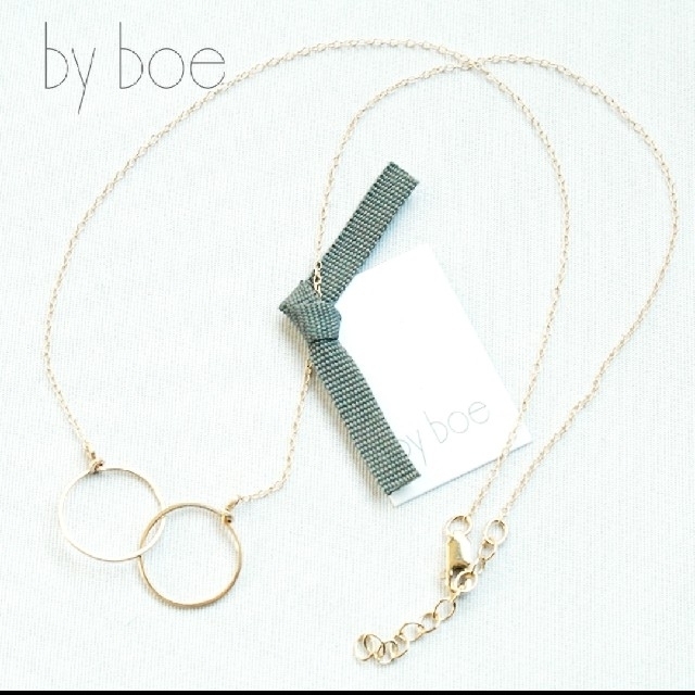 by boe(バイボー)のby boe インフィニティネックレス 14kgf レディースのアクセサリー(ネックレス)の商品写真