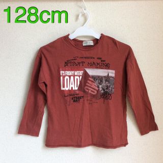 ザラキッズ(ZARA KIDS)のZARA 128cm 男の子ロンT (b130-25)(Tシャツ/カットソー)