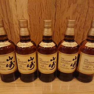 山崎12年 5本セット(ウイスキー)