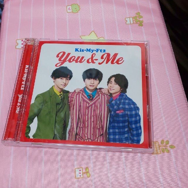 Kis-My-Ft2(キスマイフットツー)のKis-My-Ft2 シングル you&me セブンネット限定 エンタメ/ホビーのタレントグッズ(アイドルグッズ)の商品写真