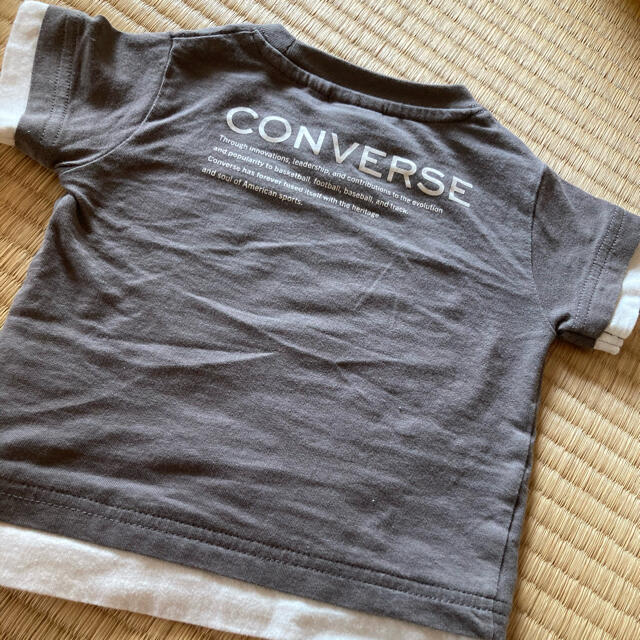 CONVERSE(コンバース)のコンバース半袖Tシャツ80 キッズ/ベビー/マタニティのベビー服(~85cm)(Ｔシャツ)の商品写真