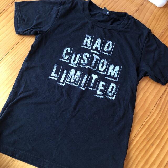 RAD CUSTOM(ラッドカスタム)の150cm ﾗｯﾄﾞｶｽﾀﾑ 黒 キッズ/ベビー/マタニティのキッズ服男の子用(90cm~)(Tシャツ/カットソー)の商品写真