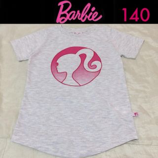 バービー(Barbie)の新品☆海外Barbie半袖Ｔシャツ140グレーH&MユニクロGAPチルプレ(Tシャツ/カットソー)