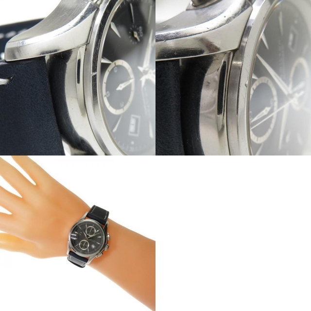 Hamilton(ハミルトン)のハミルトン 腕時計  ジャズマスター クロノ H326160 メンズの時計(腕時計(アナログ))の商品写真