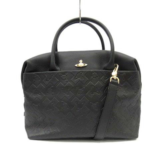 Vivienne Westwood(ヴィヴィアンウエストウッド)のヴィヴィアンウエストウッド small handbag harrow 黒 レディースのレディース その他(その他)の商品写真