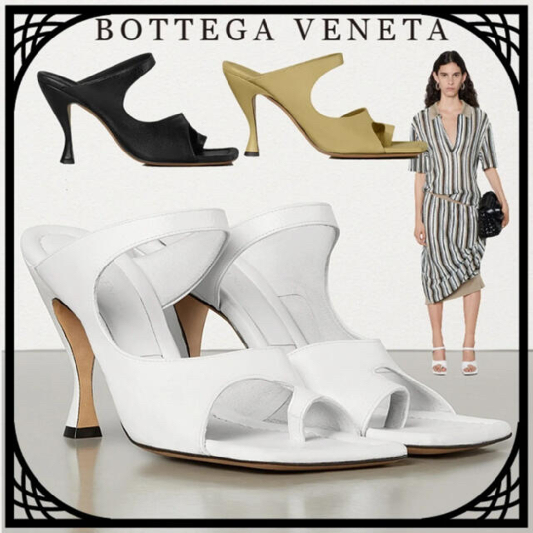 【BOTTEGA VENETA】ボッテガヴェネタ♡スクエアトゥサンダルサンダル