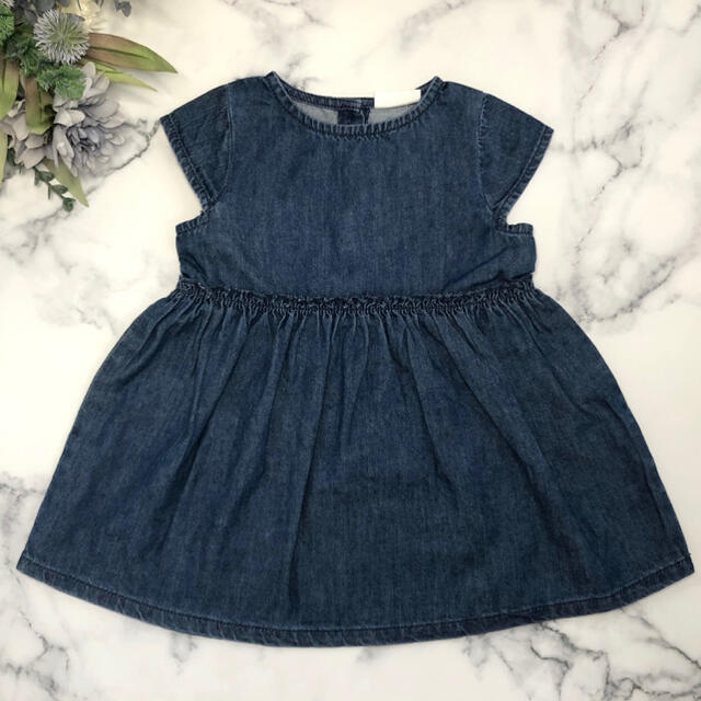 NEXT(ネクスト)のN°6 NEXTデニムワンピース♡ギフトセット キッズ/ベビー/マタニティのベビー服(~85cm)(ワンピース)の商品写真