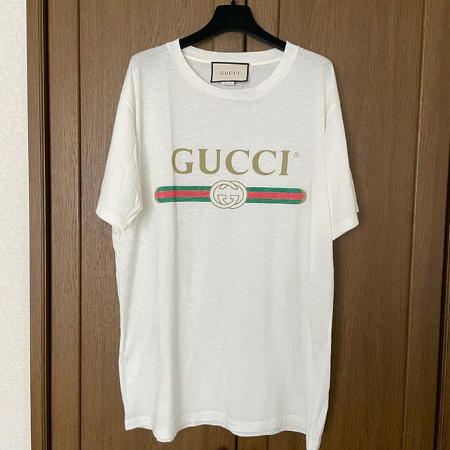 Gucci by Mm's shop｜グッチならラクマ - グッチオーバーサイズダメージ加工Tシャツの通販 新作最安値