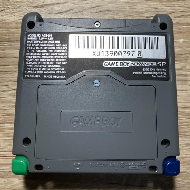 ゲームボーイアドバンス(ゲームボーイアドバンス)のゲームボーイアドバンス SP GBA 本体 IPS V4 バックライト 293 エンタメ/ホビーのゲームソフト/ゲーム機本体(携帯用ゲーム機本体)の商品写真