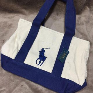 ポロラルフローレン(POLO RALPH LAUREN)のラルフローレンRALPH LAUREN POLO ポロキャンバスミニトートバッグ(トートバッグ)