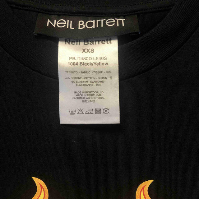 正規 19AW Neil Barrett ニールバレット ボルト Tシャツ