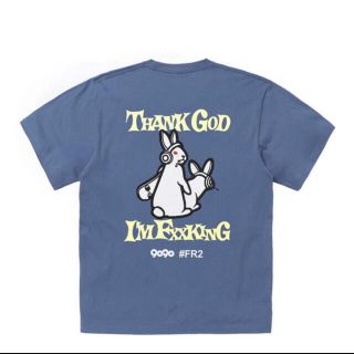 XL 9090 x FR2 Thank God I'm Fuxxin' Tシャツ - sho3bomb.com