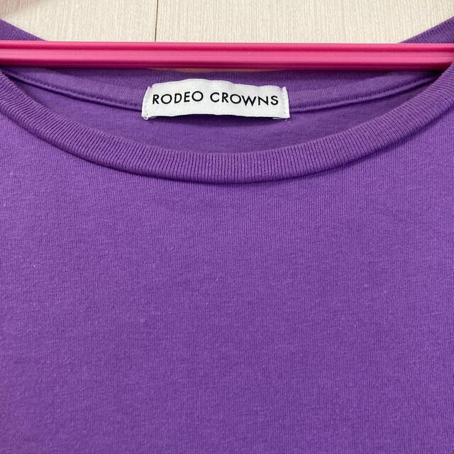 RODEO CROWNS(ロデオクラウンズ)のRODEO CROWNS Tシャツ レディースのトップス(Tシャツ(半袖/袖なし))の商品写真