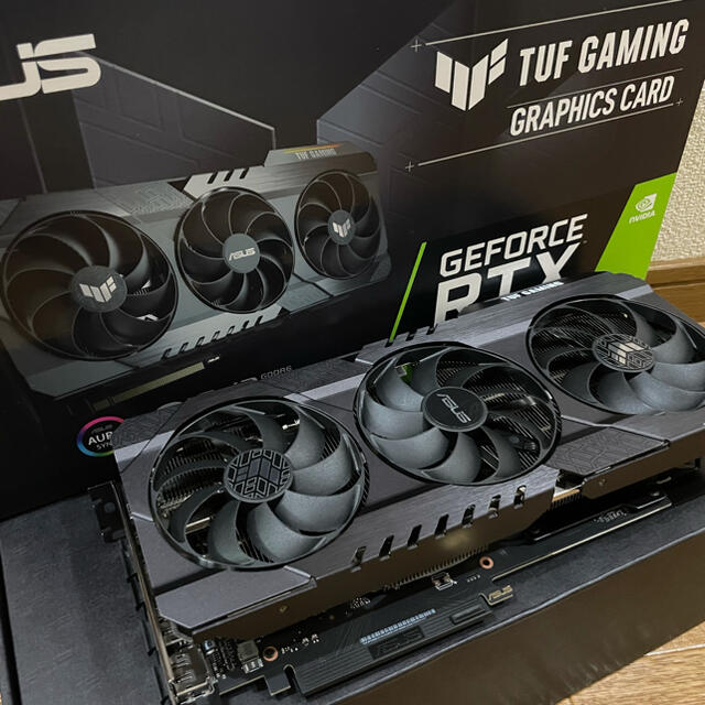 ASUS(エイスース)のASUS TUF GAMING RTX3060 スマホ/家電/カメラのPC/タブレット(PCパーツ)の商品写真