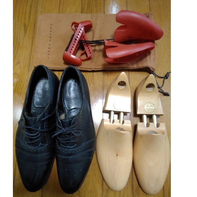 EDWARD GREEN(エドワードグリーン)のエドワード　グリーン　セミブローグ(シューツリー付属) メンズの靴/シューズ(ドレス/ビジネス)の商品写真