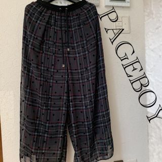 ページボーイ(PAGEBOY)のPAGEBOY ワイドパンツ(カジュアルパンツ)