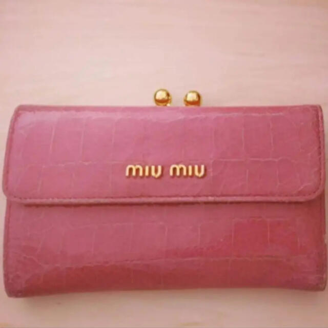 イタリア購入miumiu♡三つ折り財布