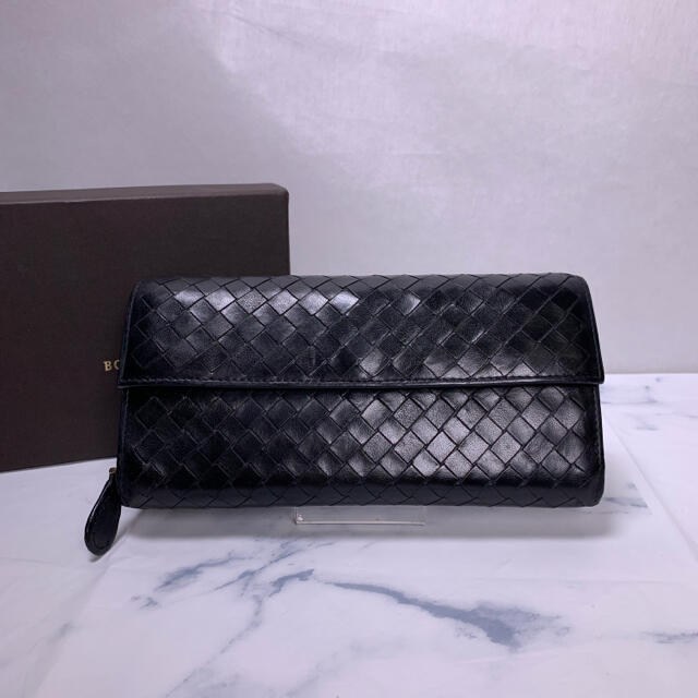 美品✨定価8.2万 BOTTEGA VENETA イントレチャート 長財布