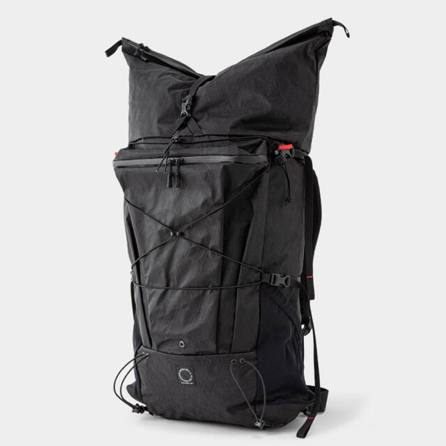 独創的 zipモデル THREE 山と道 Black M 登山用品