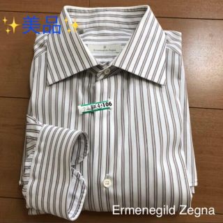 エルメネジルドゼニア(Ermenegildo Zegna)の美品 エルメネジルドゼニア シャツ　【 Ermenegild Zegna 】 (シャツ)