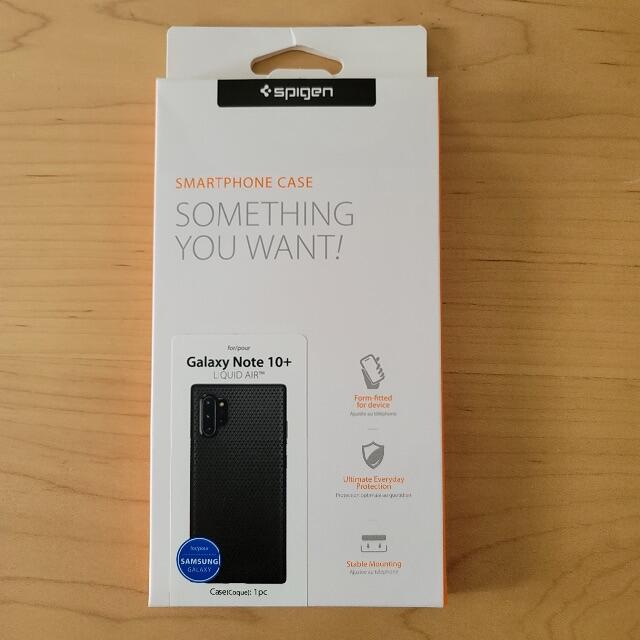 Spigen(シュピゲン)のSpigen Galaxy Note 10+用 LIQUID AIR★試着のみ スマホ/家電/カメラのスマホアクセサリー(Androidケース)の商品写真