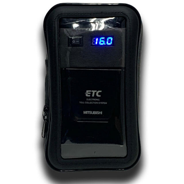 9V電池式バイクETC」三菱一体型ETC ポータブルETC 実走行による 9V電池式バイクETC」三菱一体型ETC ポータブルETC 実走行による