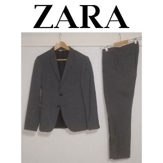 ZARA ザラ セットアップ スーツ ストレッチ グレー M相当