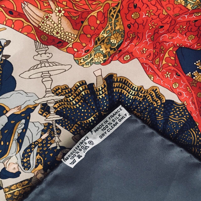 美品 HERMES エルメス maharajas マハラジャ カレ 90 6