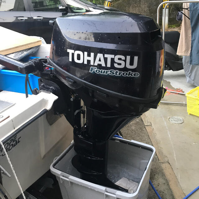 トーハツ船外機 4スト 9.8馬力 バリバリ現役で使用中! | monsterdog