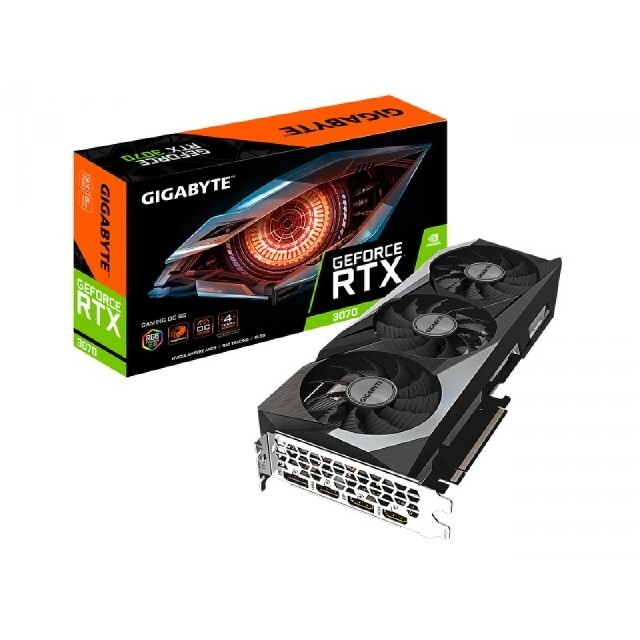 【返品不可】 RTX GeForce 3070 GIGABYTE 8G OC GAMING PCパーツ