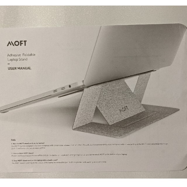 MOFT ノートパソコンスタンド　LaptopStand スマホ/家電/カメラのPC/タブレット(PC周辺機器)の商品写真