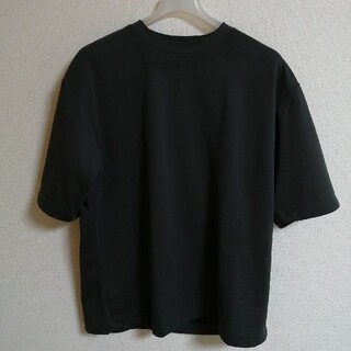 ユニクロ(UNIQLO)のUniqlo U エアリズムコットンオーバーサイズTシャツ(5分袖) 中古品(Tシャツ/カットソー(半袖/袖なし))
