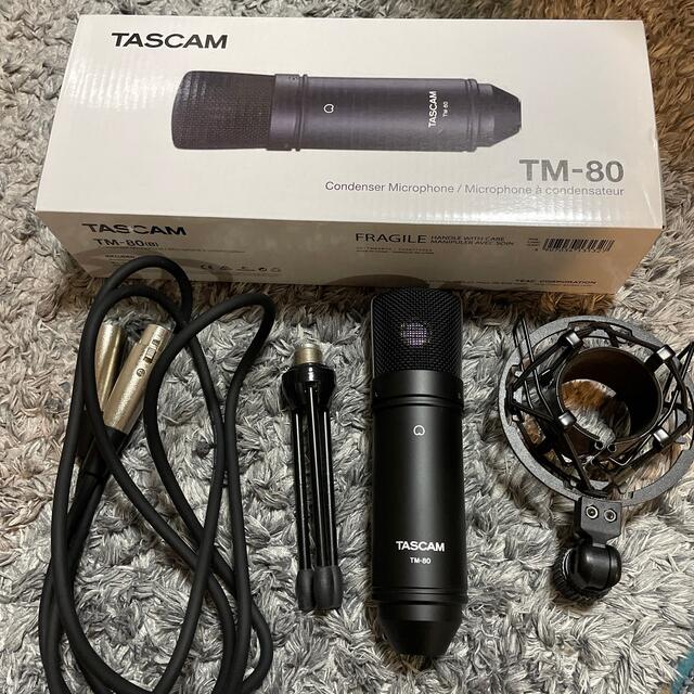 TASCAM タスカム TM-80(B) コンデンサーマイク