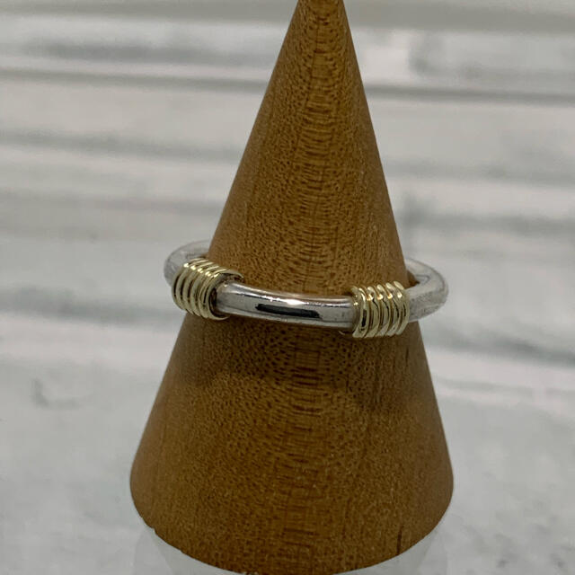 ヴィンテージティファニー TIFFANY コンビ バンドウィズ リング 18K ヴィンテージティファニー TIFFANY コンビ バンドウィズ リング 18K