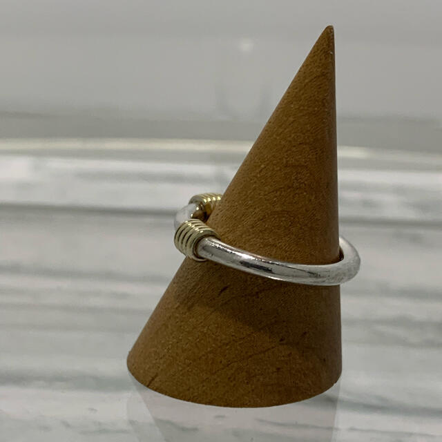 ヴィンテージティファニー TIFFANY コンビ バンドウィズ リング 18K ヴィンテージティファニー TIFFANY コンビ バンドウィズ リング 18K