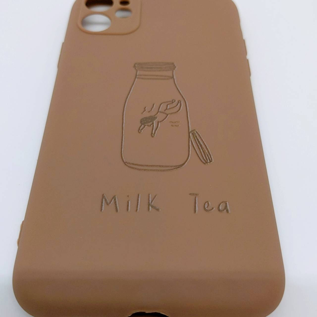 可愛いゆるいイラストに癒される ミルクティー Iphoneケース スマホカバーの通販 By Tomatoma Shop ラクマ