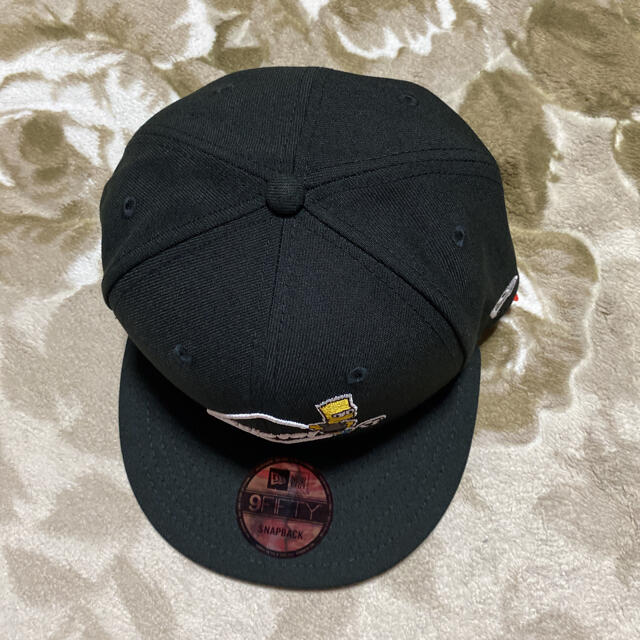 FCRB F.C.R.B. THE SIMPSONS NEWERA キャップ　黒