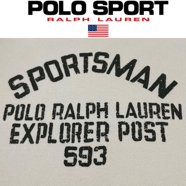 美品 RL-92 スウェット L sportsman POLO SPORT