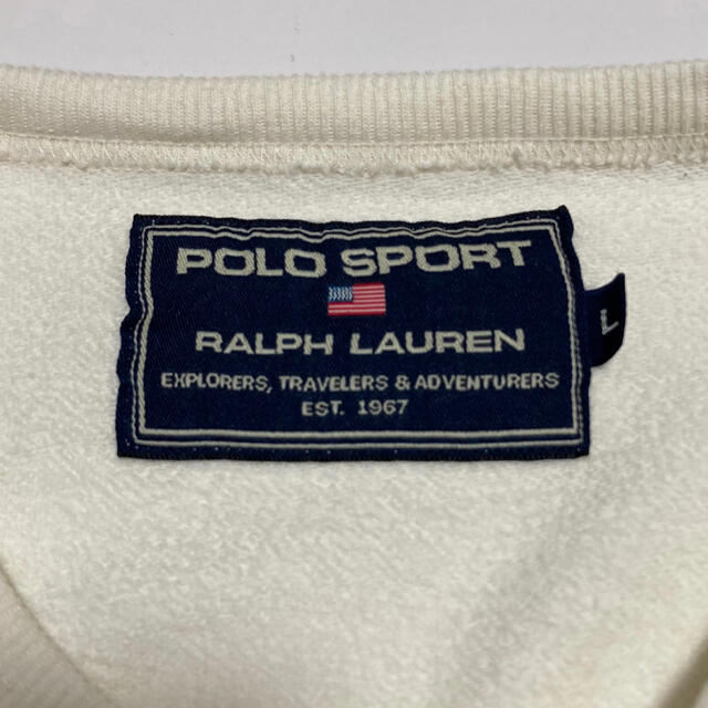 値下げしました！　polo sport 90s ビックロゴ　スウェット