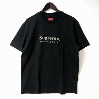 Supreme Gold Bars Tee Black M Tシャツ 黒