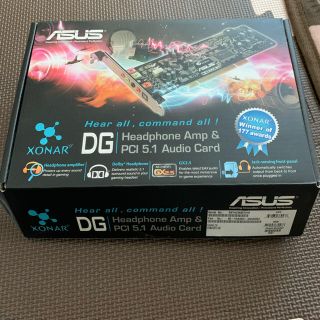 エイスース(ASUS)のASUS  XONAR DG5.1ch対応サウンドカード(PCパーツ)