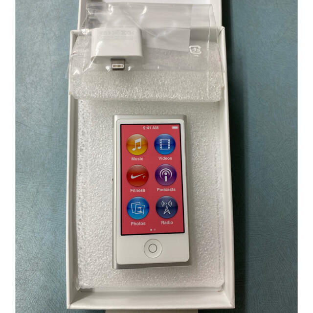 おまけ付き】iPod nano 第7世代 未使用品 シルバー 16GB enot.in.ua