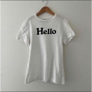 MADISONBLUE - 美品 マディソンブルー ハロー Hello Tシャツ 白 ...