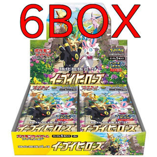 ポケモン(ポケモン)のイーブイヒーローズ　強化拡張パック　6box(Box/デッキ/パック)