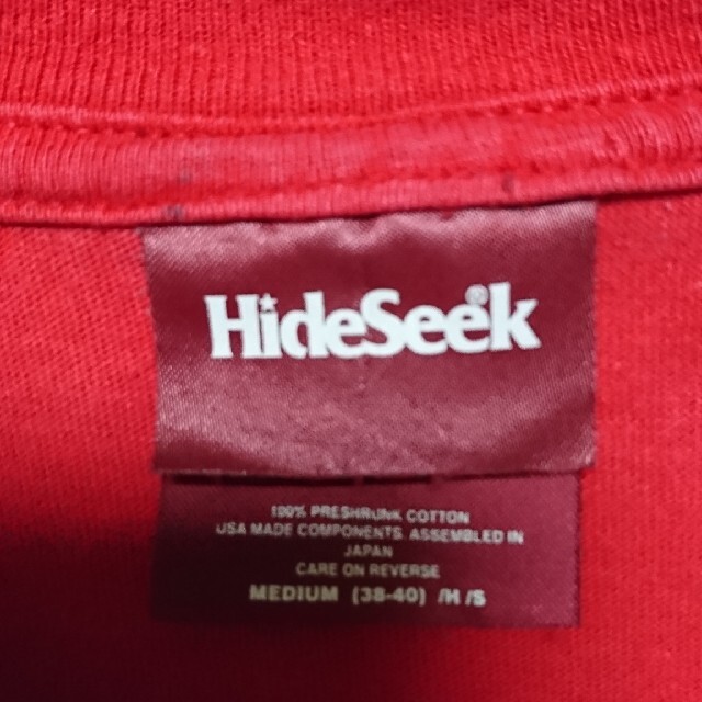 HIDE AND SEEK(ハイドアンドシーク)のハイドアンドシーク メンズのトップス(Tシャツ/カットソー(半袖/袖なし))の商品写真