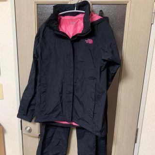 THE NORTH FACE レインウェア上下セット M