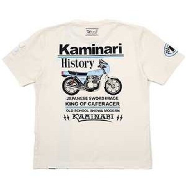 TEDMAN(テッドマン)のｶﾐﾅﾘﾓｰﾀｰｽ/Z１R/Tｼｬﾂ/ﾎﾜｲﾄ/KMT-158/ﾃｯﾄﾞﾏﾝ メンズのトップス(Tシャツ/カットソー(半袖/袖なし))の商品写真