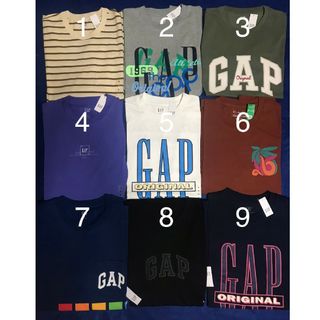 ギャップ(GAP)の【新品未使用タグ付き正規品 10枚セット】GAP　Tシャツ(Tシャツ/カットソー(半袖/袖なし))